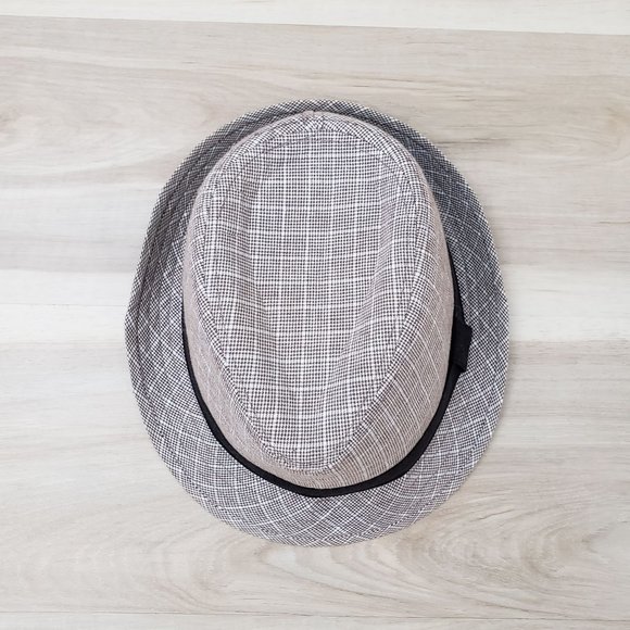 Karako Men's Houndstooth Pattern Fedora Hat Brown - One Size - Picture 4 of 8